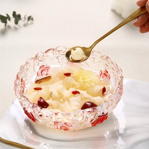 Fruit  Rose Creative Glass bowl 3